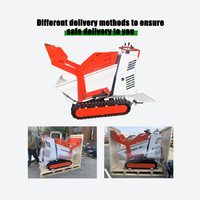 EPA-zertifizierter Raupenkipper 1000kg Mini-Dumper mit CE-Zertifizierung, kundenspezifische Anpassungen möglich