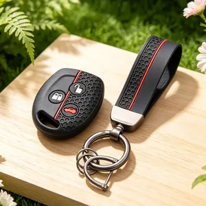 Coque de protection en Silicone pour <span class=keywords><strong>Ford</strong></span> Mondeo Focus Fusion <span class=keywords><strong>Fiesta</strong></span> Galaxy Transit <span class=keywords><strong>2008</strong></span> 2006 2007, étui pour <span class=keywords><strong>clé</strong></span> de voiture, accessoires - Product Image 2