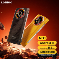Teléfono Resistente de Alta Gama LAGENIO Panther2, Octa Core, Pantalla de 120Hz, Batería de 5150mAh, IP68/IP69k, MIL-STD-810H, 4G GSM, Doble SIM