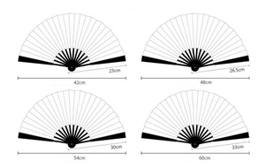Chất Lượng Cao Thời Gian Giao Hàng Nhanh Double Side In Ấn Gấp Tre Handfan Trang Trí Tùy Chỉnh Mang Nhãn Hiệu Cầm Tay <span class=keywords><strong>Fan</strong></span> Với Logo - Product Image 6