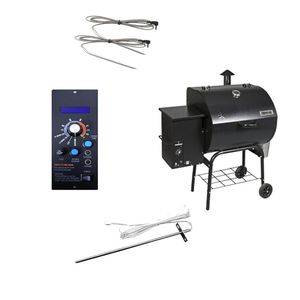 Nhiệt Kỹ Thuật Số Kit, Thay Thế Kép Thịt Probe Điều Khiển Đối Với Trại Đầu Bếp Gỗ PELLET Grills - Product Image 2