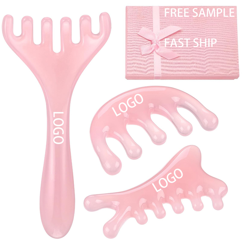 Custom Logo High Quality Resin Scalp