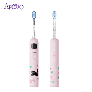 Cepillo de dientes eléctrico sónico inteligente para niños, cabezal de cepillo suave resistente al agua IPX7, 3 modos, guía de voz, batería de 2000mAh, 180 días de duración - Product Image 5