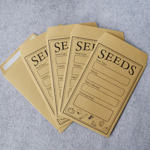 50PCS 6x10cm Mini Sobres Semillas Boda Francés Pequeños Papel Kraft Originales, Paquetes Semillas, Bolsas Papel Kraft Semillas, Regalo Invitados Fiesta