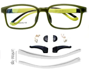 2023 Wholesale Hot lovely Selling Soft Silicon flexible Children Eyeglasses Kids Eyewear Optical Frames eye Glasses