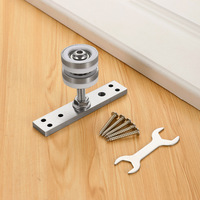 Roulette universelle robuste pour porte coulissante, nouvelle conception pliable multi-angle, style moderne, roue à gorge suspendue pour applications hôtelières