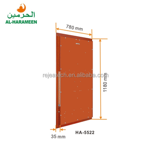 Al Harameen Ha-5522/Ha-5544 Led Digitale Gebedswekker Groot Formaat Moslim Wandklok Voor Moskee Met Al Fajr-Tafels - Product Image 4