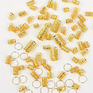 Anillos para trenzar el cabello Teumshein, dijes decorativos de aleación para mujeres, estilo europeo y americano, uso diario, 85 piezas - Product Image 5