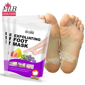 Mascarilla Exfoliante para pies, paquete de exfoliante para el cuidado de la piel, gel para pies