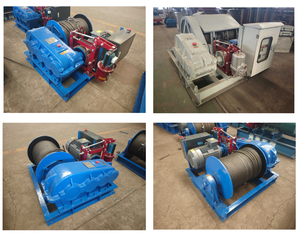 Hiệu suất cao khai thác biển thủy lực tời dây đơn 10 tấn gỗ lớn kéo máy chống ăn mòn sức mạnh mạnh mẽ - Product Image 6