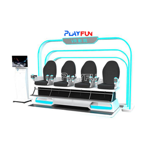 Bán nóng <span class=keywords><strong>4</strong></span> chỗ thiết bị giải trí thực tế ảo VR giả lập rạp chiếu phim cho trung tâm mua sắm và thành phố vui vẻ - Product Image 1