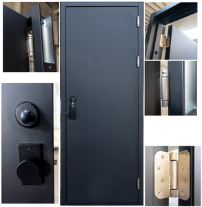 <span class=keywords><strong>Porta</strong></span> Antincendio in Acciaio Zincato con Apertura Laterale, Certificata UL, Resistente 60 Minuti, per Hotel, Appartamenti, Uffici e Progetti Edilizi - Product Image 1