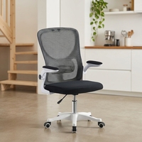 Chaise de bureau ergonomique avec soutien lombaire, simple et durable, pivotante et réglable en hauteur, pour les travailleurs – Vente directe usine
