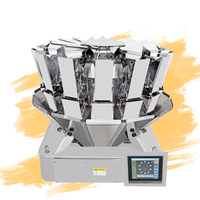 Machine de pesage combinée automatique adaptée aux grains de café, aux graines de soja, aux légumineuses, aux poudres fines et aux poudres granulées pour la transformation alimentaire