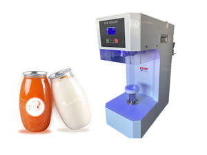 Produk baru Cina dapat berputar segel kaleng Soda kaleng pelapis otomatis gelembung teh dapat menyegel mesin - Product Image 2