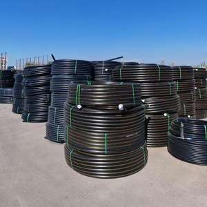 שחור 2 אינץ hdpe pe80/pe100 טפטוף חקלאי צינור השקיה עמיד לסביבה ידידותית לסביבה גמישות גבוהה 50 מ "מ - Product Image 1
