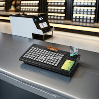 Lecteur de carte à puce tout-en-un MSR RFID clavier de point de vente programmable multifonction pour système de point de vente