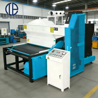 Machine de sablage horizontal à verre TANPU à longue durée de vie avec moteur et pompe, fonctionnement facile, grande stabilité, 380V