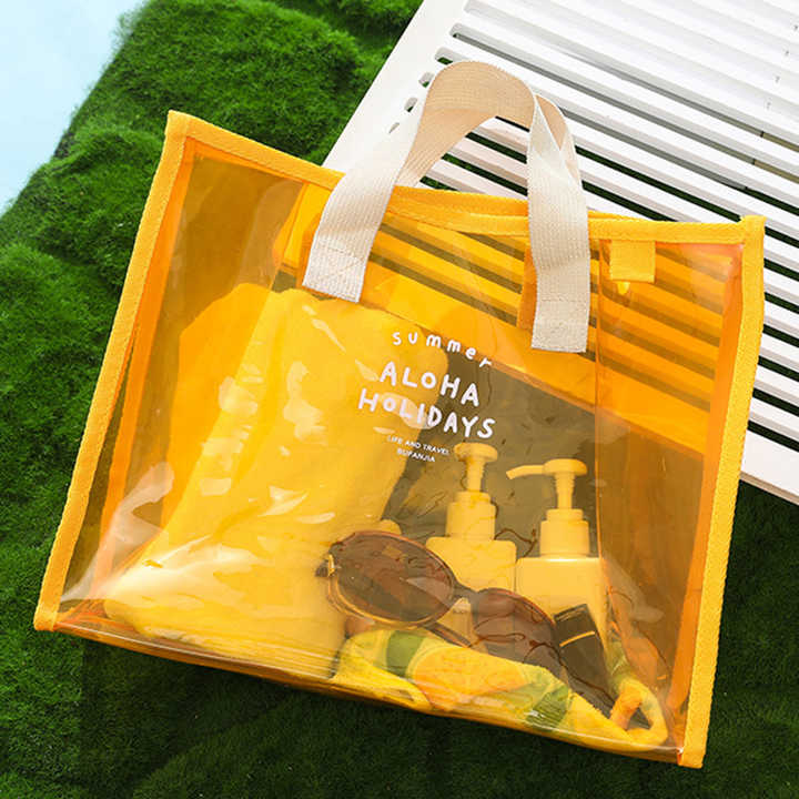 Sac Transparent Stade & Concerts - PVC Avec Poche Avant - Format Medium