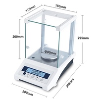 Balance analytique numérique de haute précision pour laboratoire, 0,0001 g, 220 g, pour la mesure