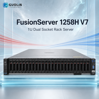 FusionServer 1258H V7 1U Rackmount Pengiriman Cepat Pesanan Massal Layanan Pengadaan Perusahaan Dukungan Server