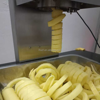 Nieuwe FoodFully Automatische Desktop RVS 100 KG/H Snackwinkel Krulpannenkoekenmachine voor Restaurants Commercieel