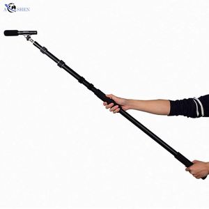 Kit de grabación de video para entrevistas y cine: Soporte de brazo, micrófono de escopeta, barra de extensión, barra de agarre para equipo, soporte de poste de carbono - Product Image 2