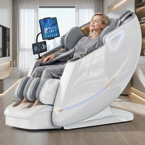 6D Jade Ultra Dual Core <b>Chair</b> Deep Tissue Track <b>Zero</b> <b>Gravity</b> Airbag Foot Roller Heat Therapy Smart Recliner - Product Image 1