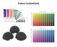 Filtre universel pour pare-brise Microphone Eponge Foam Cover Noir