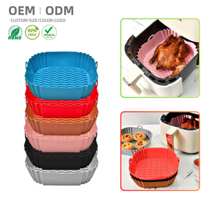 Rivestimenti in Silicone Riutilizzabili e Pieghevoli per Friggitrice ad Aria e Cestello del Forno, Senza BPA, per Cucina Domestica - Product Image 1