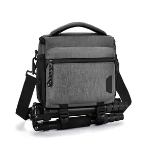 Bolsa de lona impermeable y Oxford bandolera para fotógrafos al aire libre DSLR/SLR/bolsa de herramientas para cámaras sin espejo