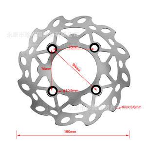 ดิสก์เบรกมอเตอร์ไซค์ออฟโรดอพอลโล 190 มม. อะไหล่ซ่อมสแตนเลสสำหรับ CRF50 PH08 - Product Image 4