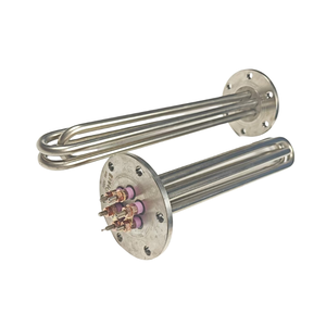 220V 380V 440V <span class=keywords><strong>3KW</strong></span> 4.5kW 6KW 9KW thép không gỉ công nghiệp dầu Nước Hình Ống điện mặt bích ngâm yếu tố nóng - Product Image 6