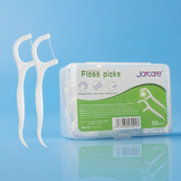 Cure-dents en fil dentaire Joycare DF-032 en polyéthylène, boîte jetable de 50 pièces, saveur menthe