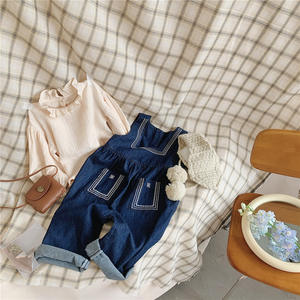 Chemises vintage à volants pour enfants, vêtements pour bébés filles, chemisiers, hauts, automne, vente en gros, B102 - Product Image 5