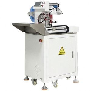 Machine d'étiquetage entièrement automatique pour câbles de données, cordons et tuyaux d'air en plastique pour lignes d'assemblage commerciales - Product Image 3