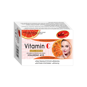 ウコンハニー手作りスキンスクラブ石鹸 100g ハーブ保湿美白オイルコントロールブライトニングライトニングスムージングソープ - Product Image 2