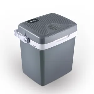 New Design Mini Car Cooler Box Portable Refrigerator Electric 24L Cooler Warmer Portable Car Fridge For Travel