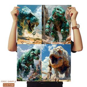 BIGIMAGE Art mural photo personnalisé durable et imperméable, impressions d'affiches autocollantes personnalisables, art déco encadré pour la décoration intérieure - Product Image 2