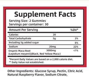 ODM/OEM Private Label Maca Root <b>Gummies</b> with Natural Peach Flavor | Drive Performance & Energy Support Maca <b>Gummies</b> - Product Image 6