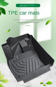 Offre Spéciale tapis de pied en cuir TPE 5D ensemble complet tapis de sol tapis arrière pour divers véhicules, y compris siège pour Tesla Y Audi A4 HRV A3 - Product Image 3