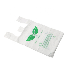 Wholesale <b>Plastic</b> Vest Handle Shopping <b>Bag</b> Custom Logo Carrier <b>Bag</b> <b>for</b> Grocery Checkout Retail <b>Packaging</b> Supply Factory Supply - Product Image 5