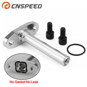 Kit de Brida de Retorno de Drenaje para Turbocompresor de Aluminio, Conector de Manguera de 5/8 Pulgadas, Orificio M8 de 51mm, Para Reemplazo y Reparación - Product Image 4