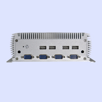 Mini PC Linux X86, prix, calcul 64 bits, mini PC double cœur, mini PC industriel sans ventilateur pour TV, affichage numérique