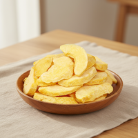 Groothandel Premium 100% Natuurlijke Gedroogde Mango Chips Zoete Smaak Fruit Snacks Zonder Toegevoegde Suiker Verpakt in Zak