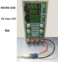 MT3608 2a Booster Conseil DC-DC Réglable Module D'alimentation Large Tension d'entrée 2/24V s'élève 5/9/12/28V