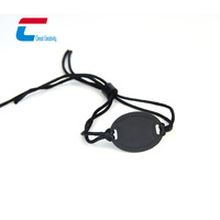 Pulsera NFC de Tela Personalizable en Blanco con Etiqueta NFC de PU Extraíble para Control de Asistencia en Festivales y Gestión de Visitantes