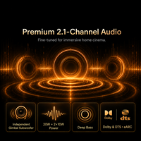 Proyector Láser Triple C3 Ultra 4K de 3200 Lúmenes, Proyector Inteligente para Cine en Casa con Zoom Óptico, Dolby Vision y Audio JBL