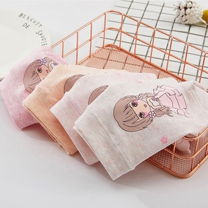 Calzoncillos de algodón de Color para niña de 4 piezas, calzoncillos bóxer de algodón transpirable de dibujos animados para niña, pantalones bóxer para niña - Product Image 4