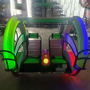 Voiture rotative à batterie d'angle Happy Leba Machine de jeu d'amusement 360 Voiture à bascule électrique pour aire de jeux pour enfants - Product Image 6